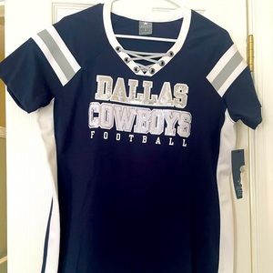 NFL Dallas Cowboys Women’s Fitted Jersey Shirt